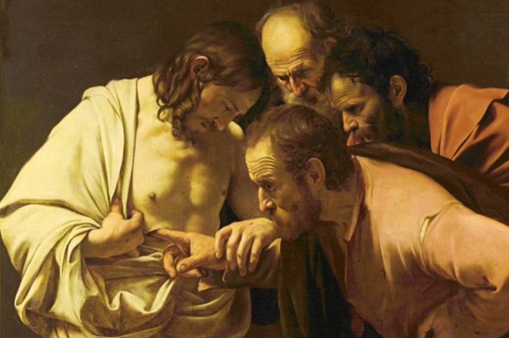 يكشف يسوع لتوما ولنا عن جرح قلبه