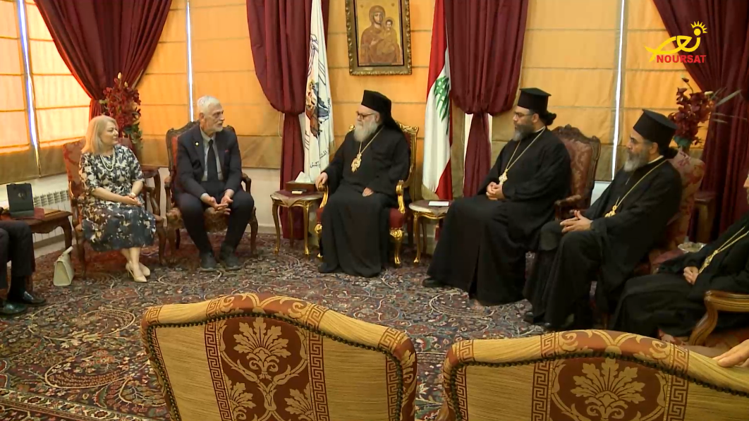 Video - His Beatitude Patriarch John X Receives the Greek Deputy Foreign Minister Ioannis Loverdos and the UN Under-Secretary-General Miguel Ángel Moratinos at the Patriarchal Residence_Balamand