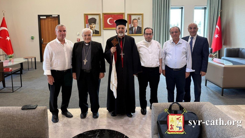 غبطة البطريرك مار اغناطيوس يوسف الثالث يونان يصل إلى مطار اسطنبول الدولي، تركيا