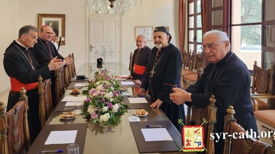 غبطة البطريرك مار اغناطيوس يوسف الثالث يونان يشارك في لقاء للبطاركة الكاثوليك المتّخذين مقرّ كرسيهم في لبنان، الديمان - شمال لبنان