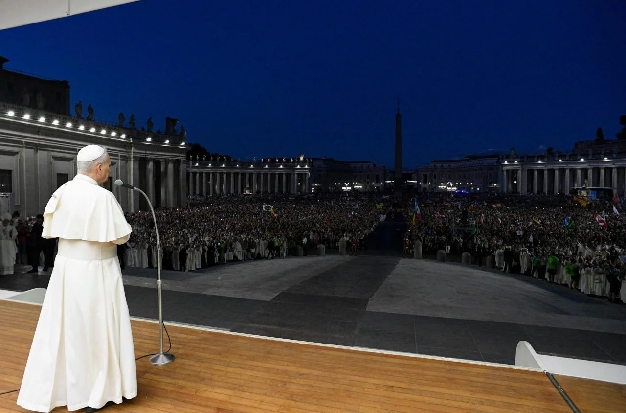 His Holiness Pope Leo XIV to young pilgrims: “Your voices will be heard to the ends of the earth"