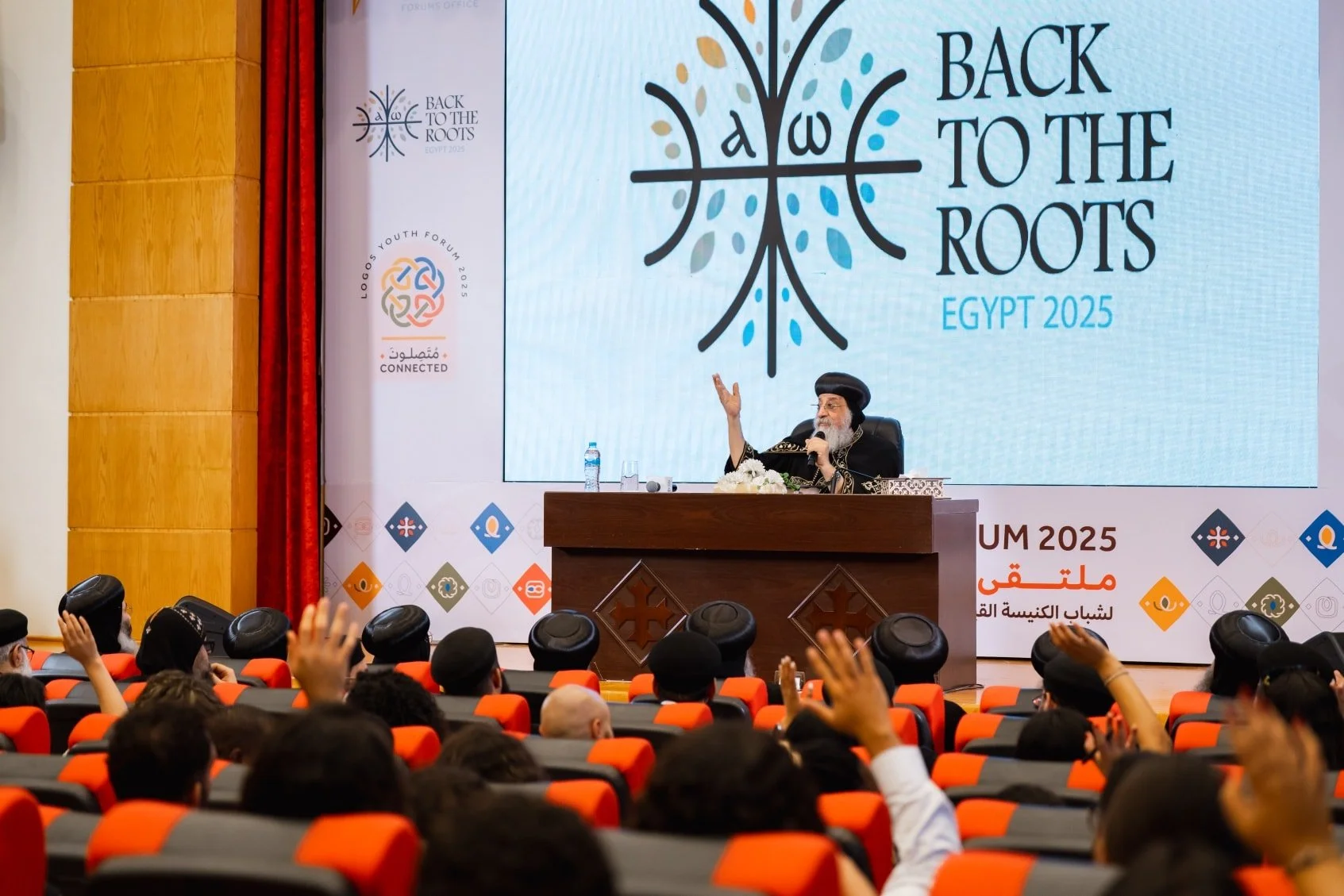 حكايات الشجرة المغروسة (6)… جذور الكنيسة القبطية الأرثوذكسية في اجتماع الأربعاء لقداسة البابا تواضروس الثاني