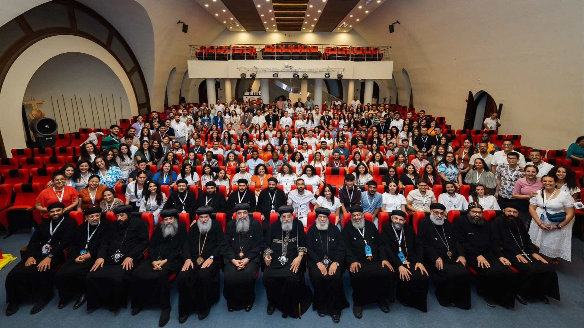 His Holiness Pope Tawadros II Holds an Open Discussion with the Youth of the Fifth LOGOS Coptic Youth Forum