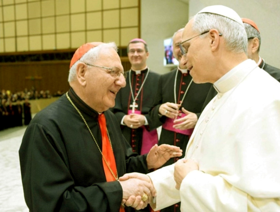 غبطة البطريرك الكاردينال لويس روفائيل ساكو يتسلّم رسالة شكر من قداسة البابا لاوُن الرابع عشر