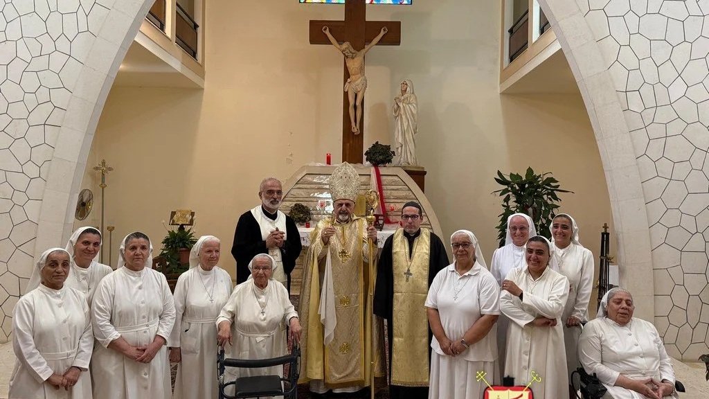 غبطة البطريرك مار اغناطيوس يوسف الثالث يونان يحتفل بقداس اختتام الرياضة الروحية السنوية لجمعية الراهبات الأفراميات