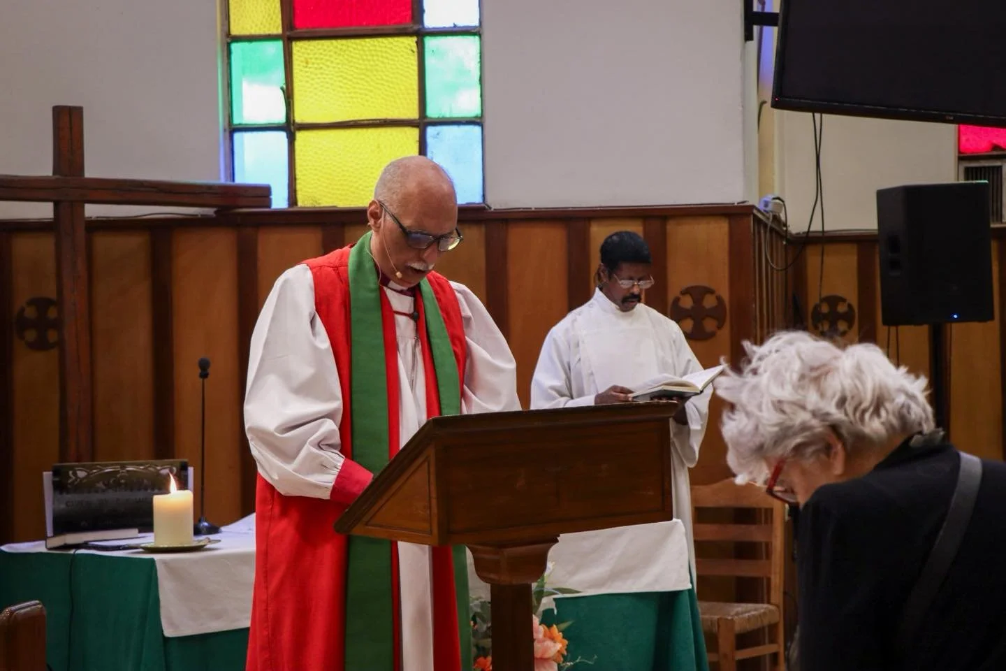 خلال صلوات القدّاس الإلهي