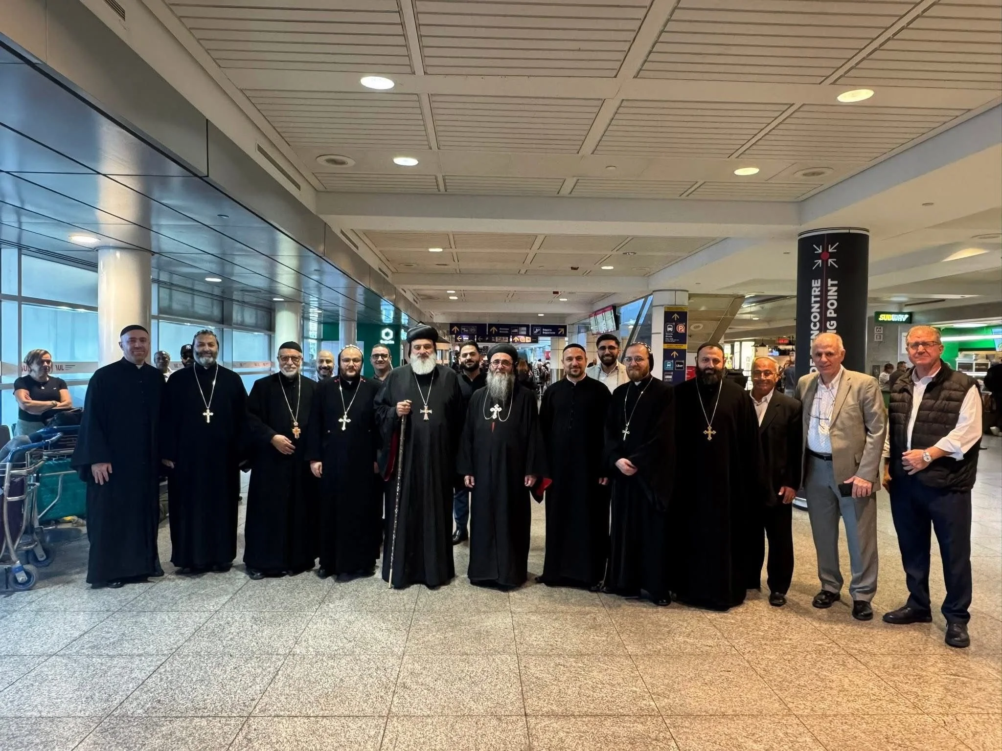 His Holiness Patriarch Mor Ignatius Aphrem II Arrives to Montreal for His Second Apostolic Visit to Canada