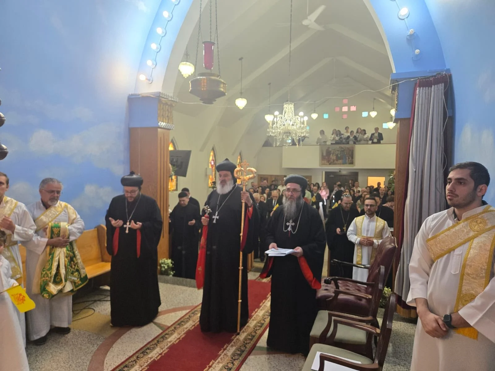 His Holiness Patriarch Mor Ignatius Aphrem II Presides Over the Ramsho Prayer at St. Aphrem Church in Sherbrook