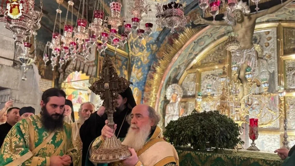 The Feast of the Exaltation of the Precious Cross at the Greek Orthodox Patriarchate of Jerusalem