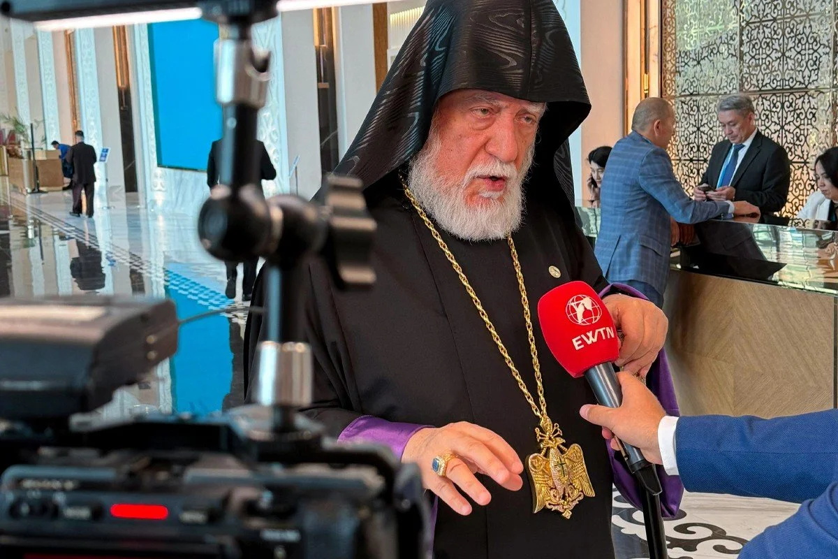 Press Engagements of His Holiness Catholicos Aram I in Astana