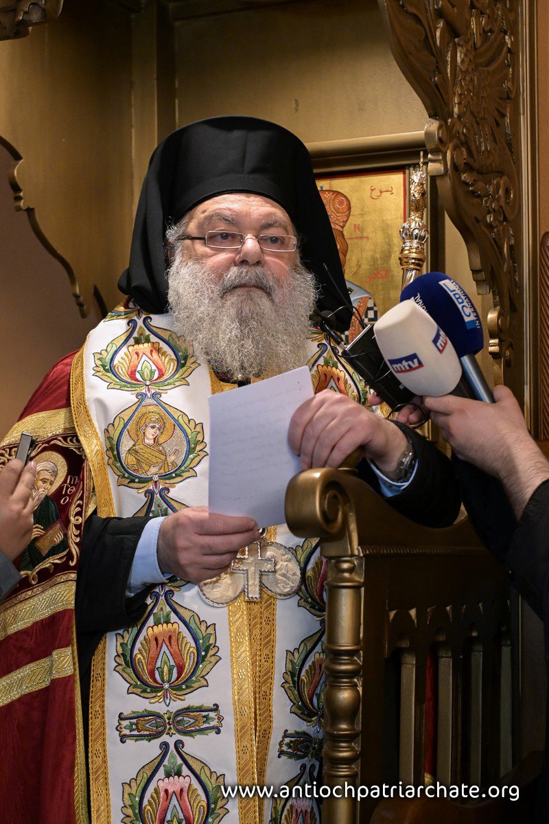 كلمة غبطة البطريرك يوحنّا العاشر في تدشين متحف المطران أنطونيوس بشير