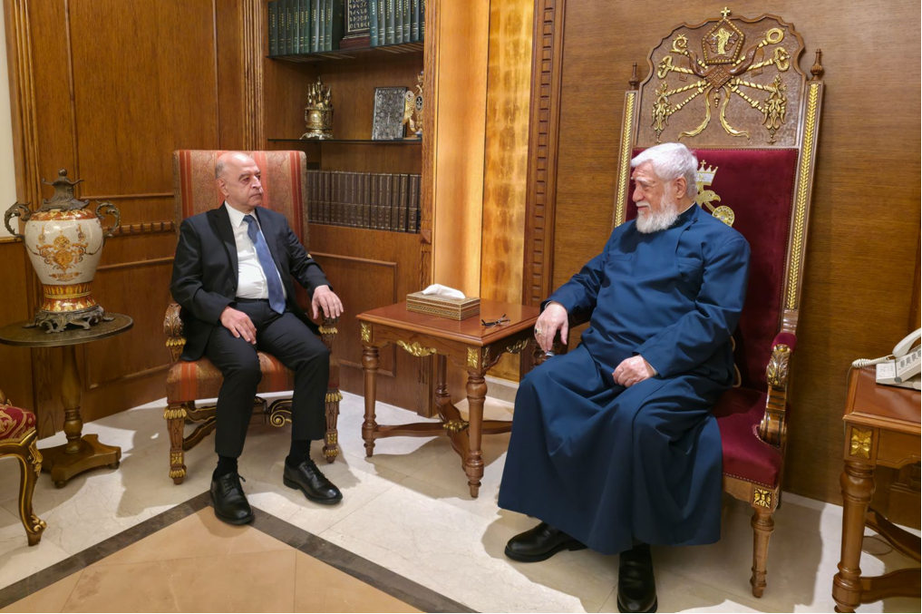Reverend Dr. Paul Haidostian Visits His Holiness Catholicos Aram I