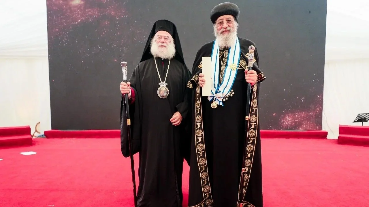 His Holiness Pope Tawadros II Attends the Celebration of the Patriarchate of Alexandria and All Africa