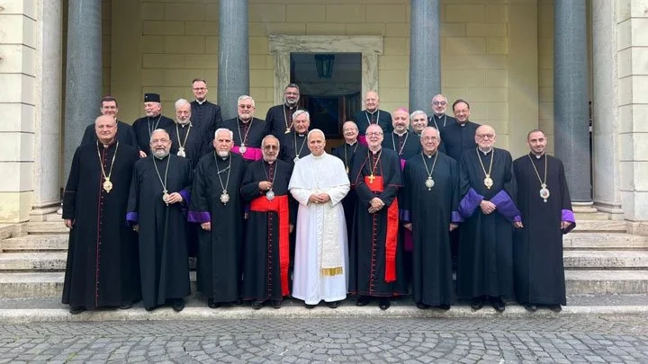 قداسة البابا لاون الرّابع عشر ترأّس الجلسة الختاميّة للسّينودس الاستثنائيّ للكنيسة الأرمنيّة الكاثوليكيّة