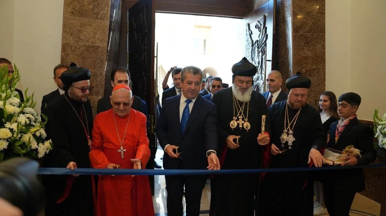 His Holiness Patriarch Mor Ignatius Aphrem II Consecrates Emm Nour (Mother of Light) Cathedral in Erbil