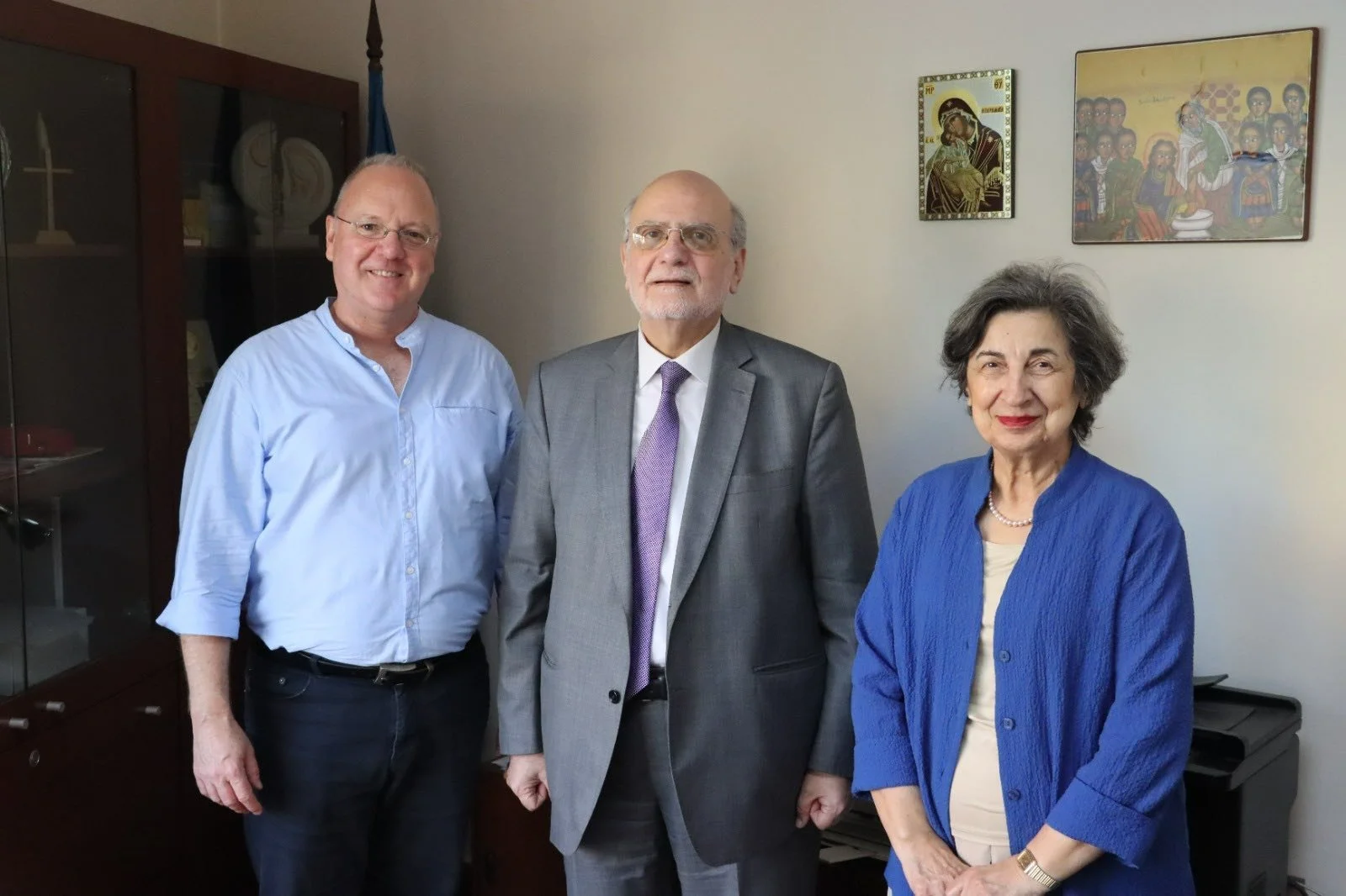 A Consultative Meeting Between the MECC Secretary General Professor Michel Abs