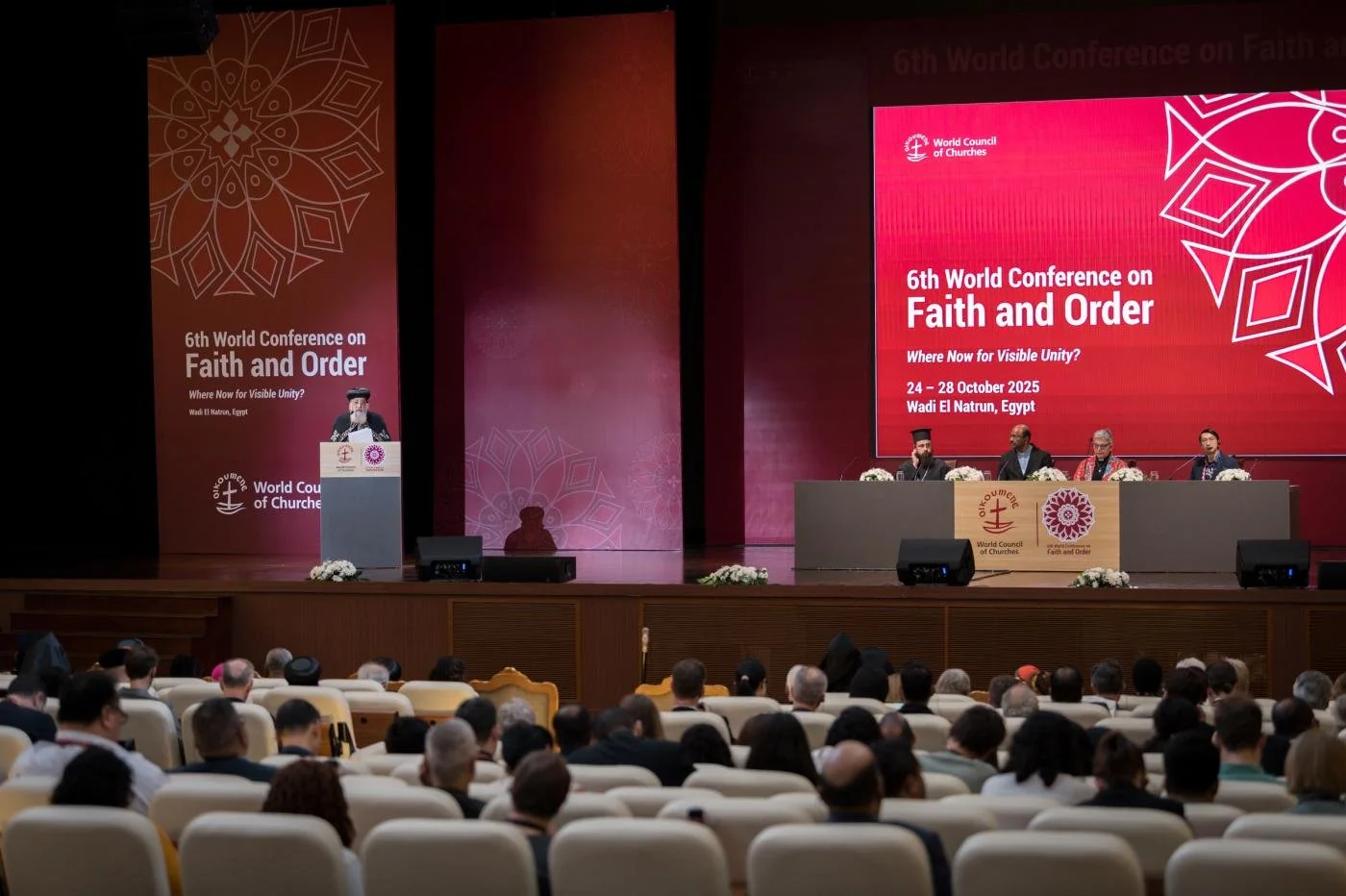 As World Conference on Faith and Order opens in Egypt, hearts and minds look to unity