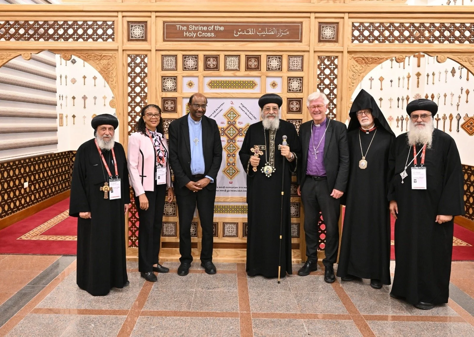 قداسة البابا يستقبل قيادات مجلس الكنائس العالمي