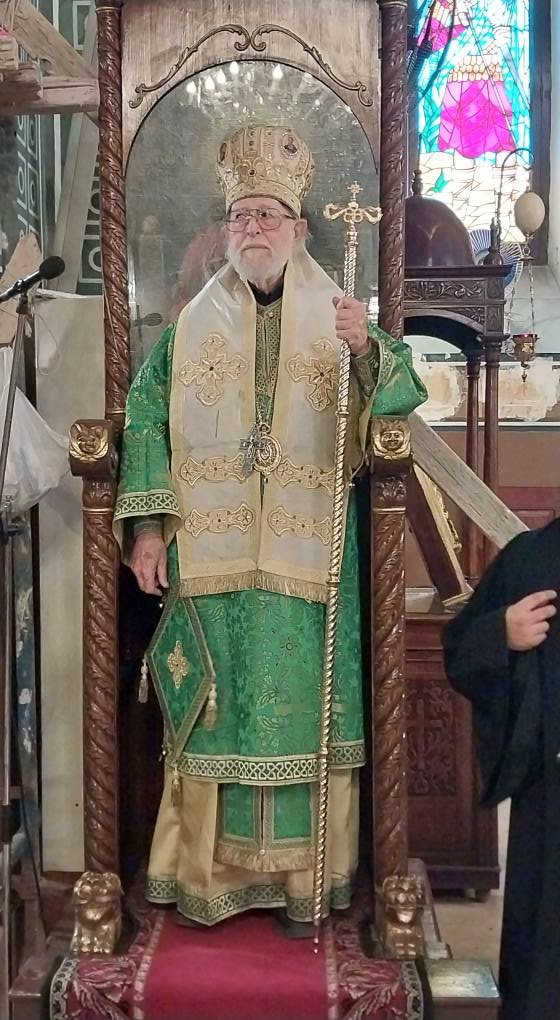 His Eminence Metropolitan Nicolas Antoniou Presided Over the Divine Liturgy at the Archangels Church in Al-Zaher - Egypt