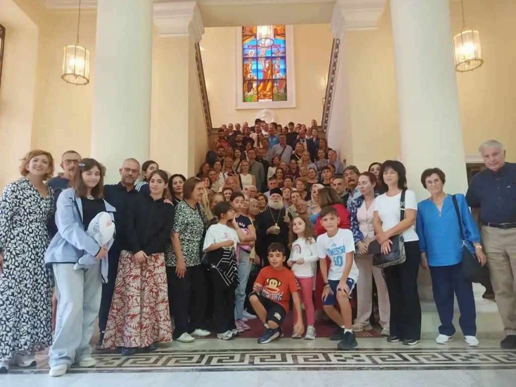 غبطة البابا ثيودوروس الثاني يستقبل 150 حاجًا من جزيرة كريت في بطريركيّة الإسكندريّة للروم الأرثوذكس