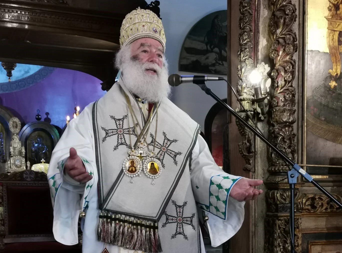 غبطة البابا ثيودوروس الثاني يترأّس الإحتفال بعيد القديس نكتاريوس في بطريركيّة الإسكندريّة للروم الأرثوذكس