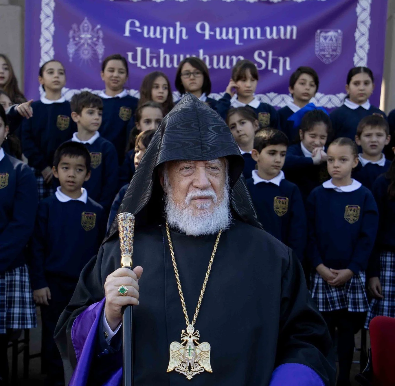 His Holiness Aram I Emphasizes Armenian Schools as Community Pillars During Pontifical Visit to California