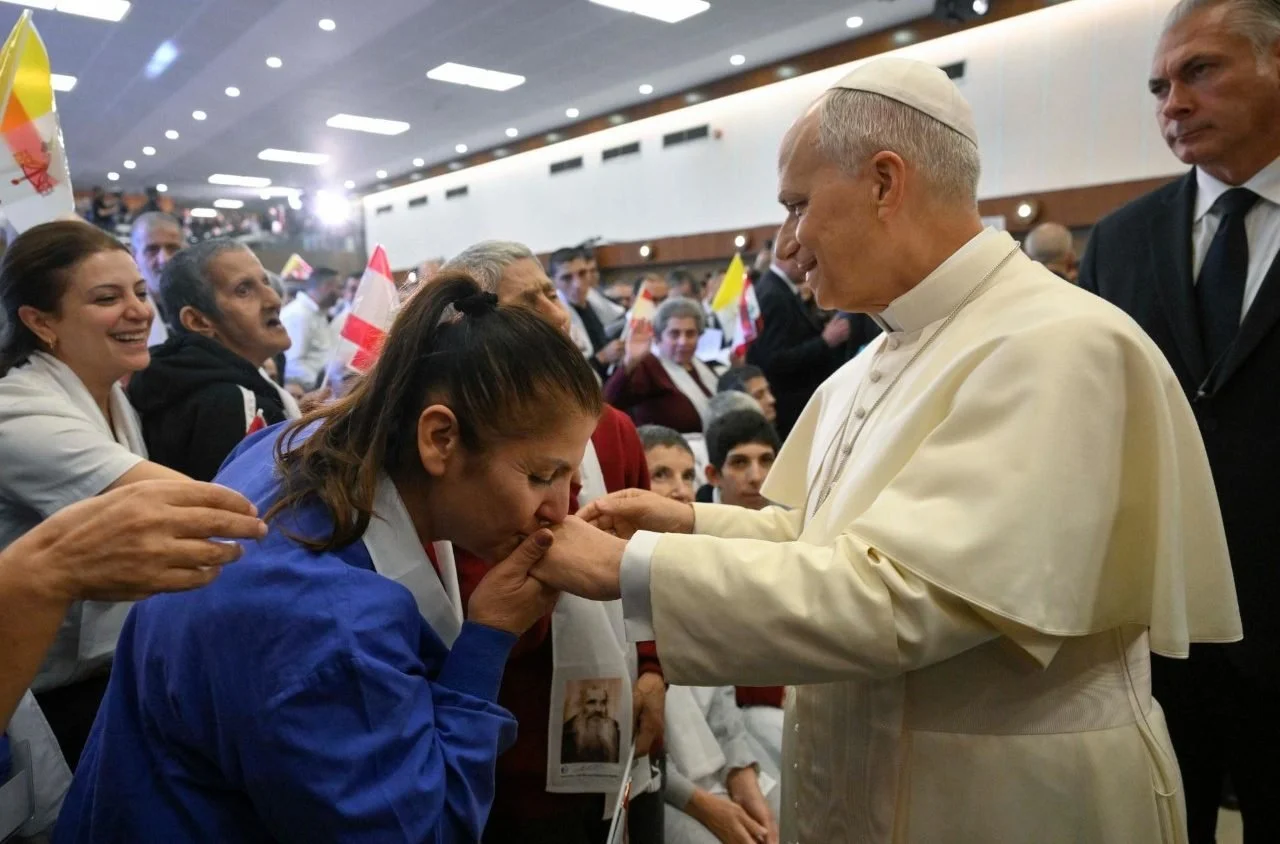 His Holiness Pope Leo XIV at La Croix Hospital in Lebanon: We cannot forget the most fragile