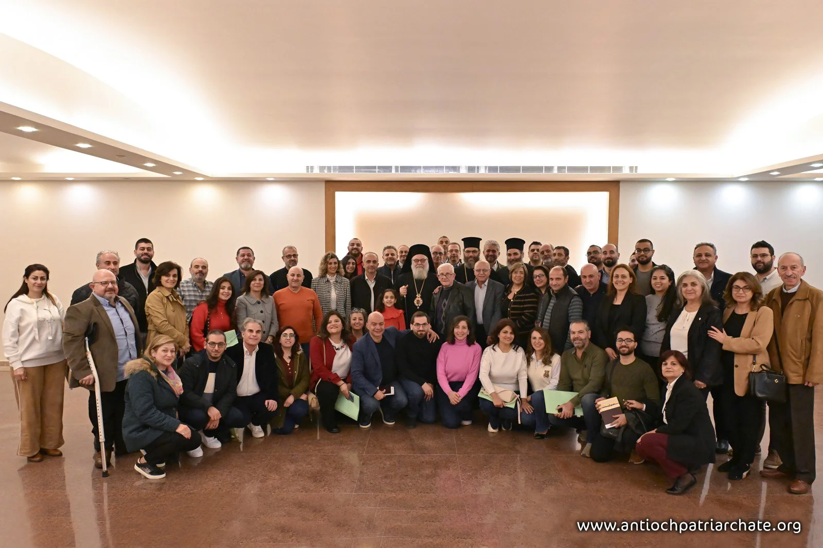 His Beatitude Patriarch John X Meets with the General Conference of the Orthodox Youth Movement