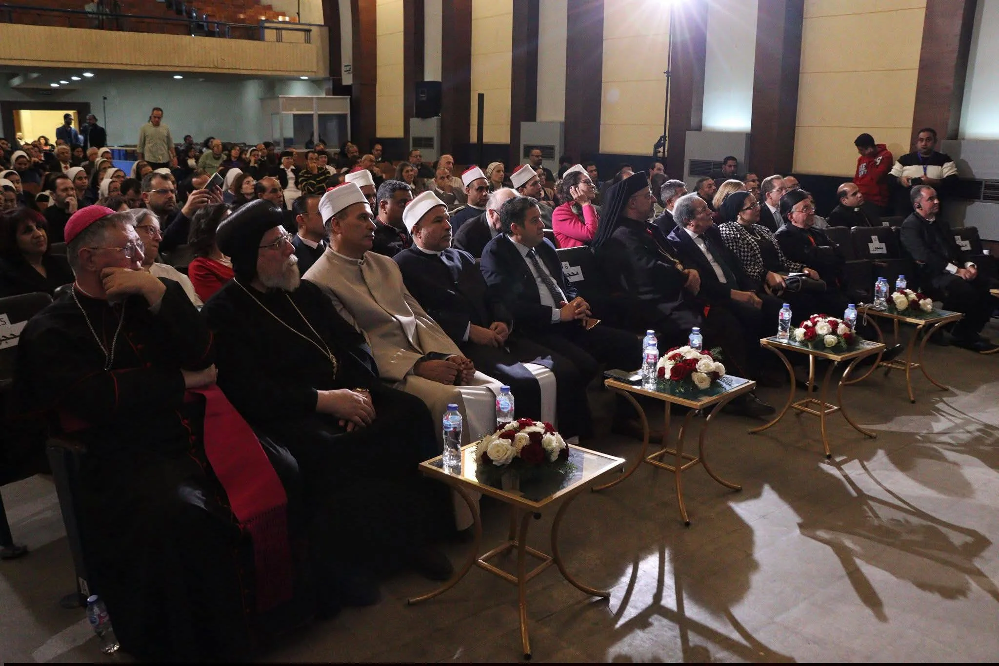 غبطة البطريرك الأنبا إبراهيم إسحق يحتفل مع اللجنة الأسقفية للعدالة والسلام