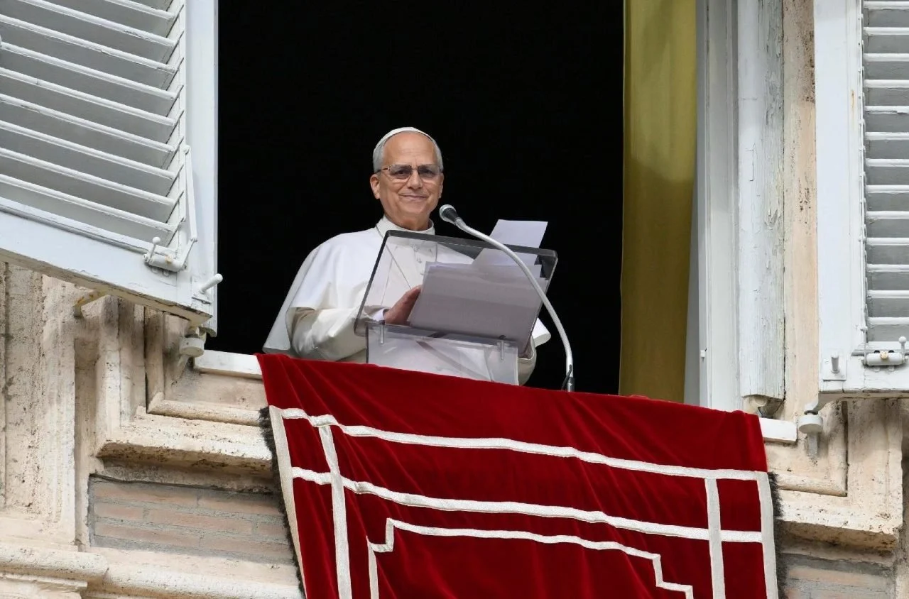 قداسة البابا لاوُن الرابع عشر يتلو صلاة التبشير الملائكي ويتحدّث عن ملكوت اللّه الذي علينا استقباله وخدمته
