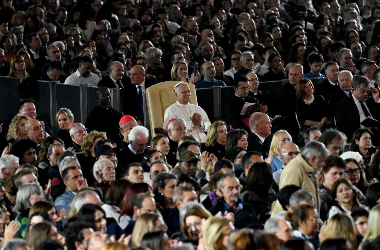 كلمة قداسة البابا لاوُن الرابع عشر في ختام الحفل الموسيقي للفقراء في الفاتيكان
