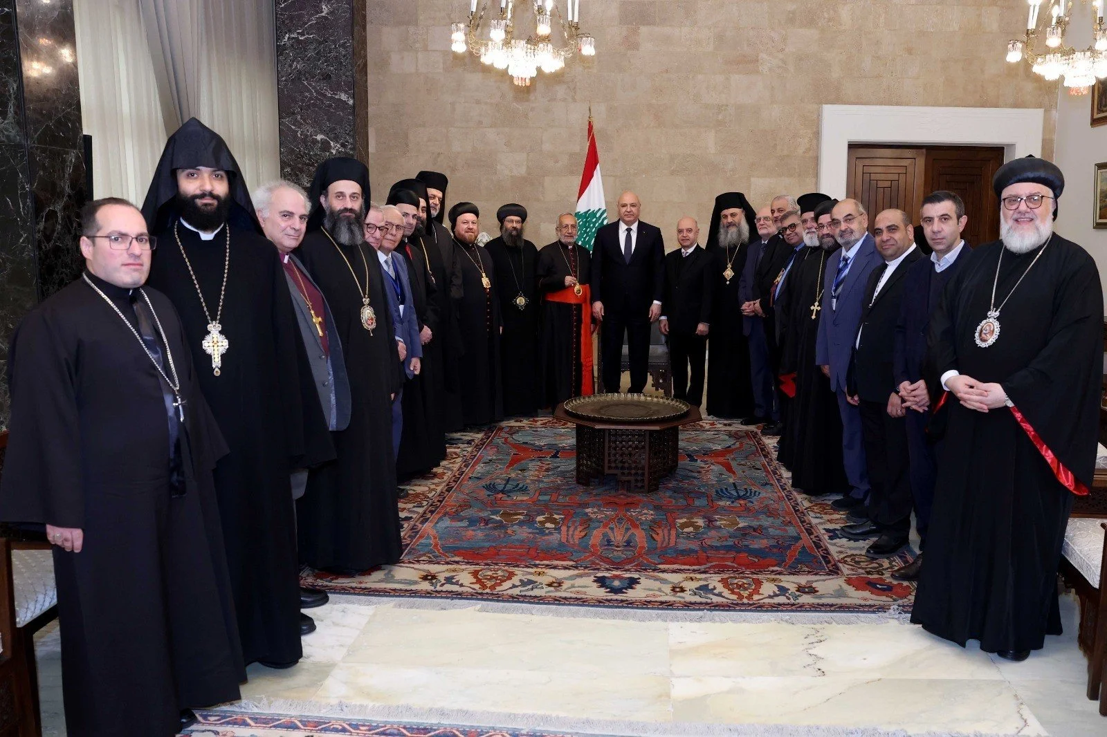The President of Lebanon General Joseph Aoun to the Middle East Council of Churches: 