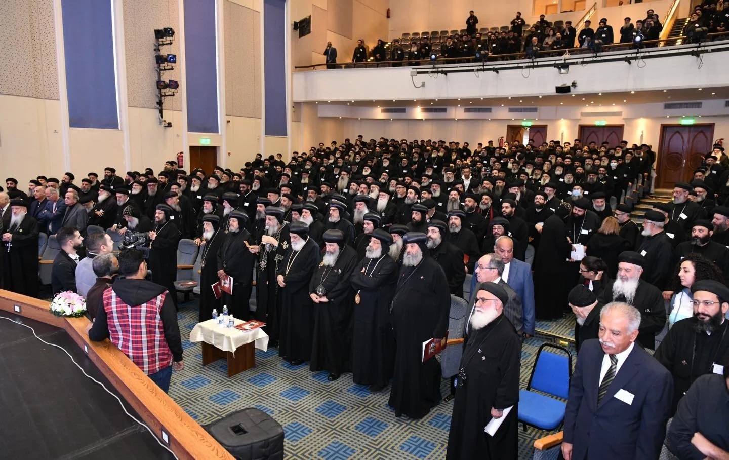 قداسة البابا تواضروس الثاني يلتقي كهنة الرعاية الاجتماعية في أبرشيات الوجه البحري والقاهرة الكبرى والإسكندرية