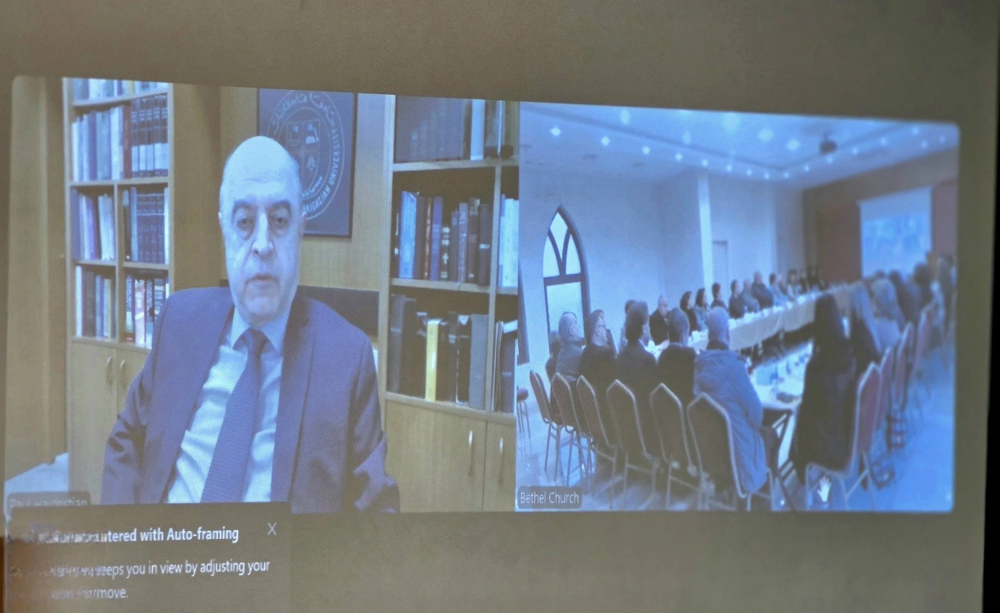 The Armenian Protestant Community in Syria Holds Its General Assembly with the Participation of Reverend Dr. Paul Haidostian 