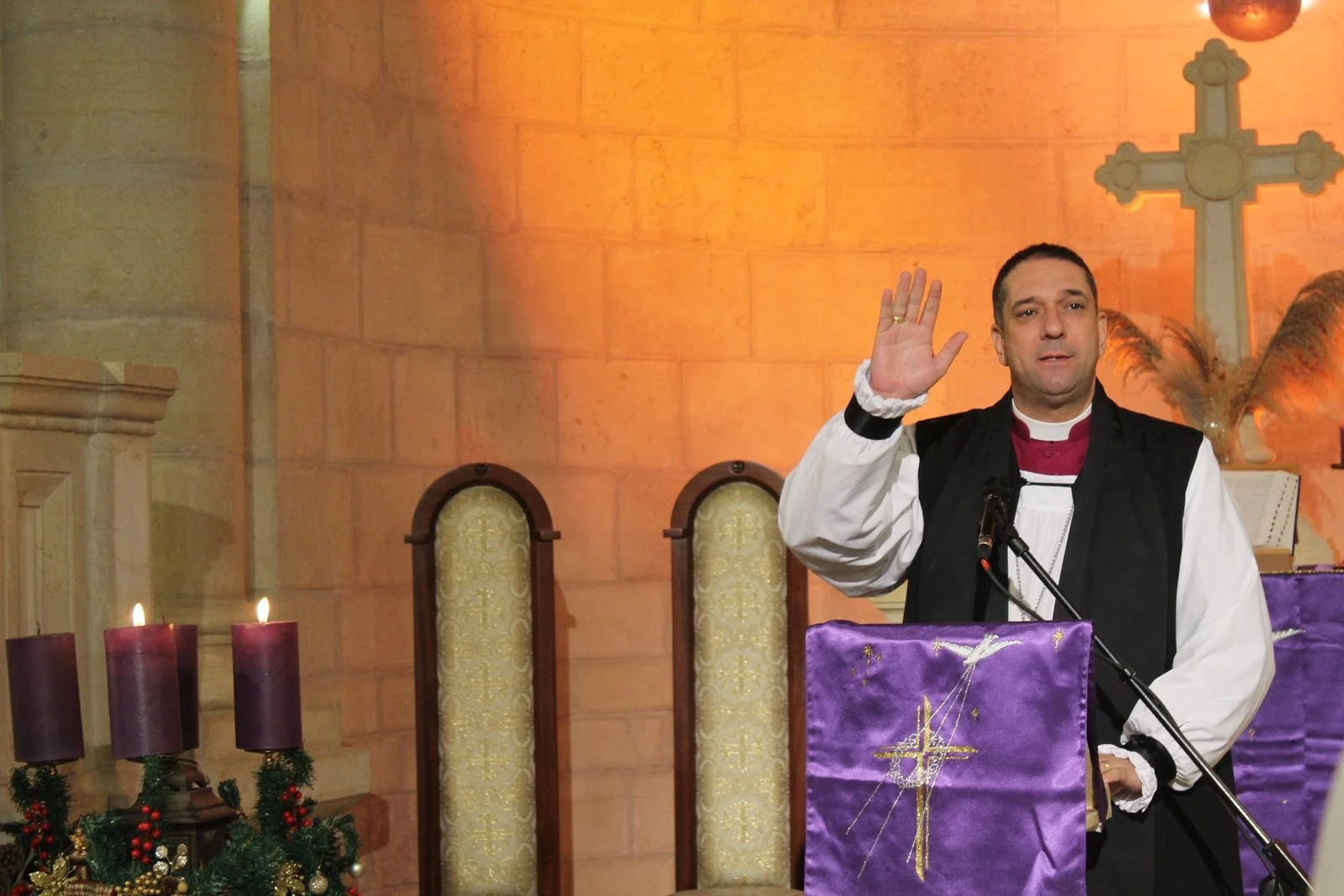 Sermon of His Eminence Archbishop Hosam Naoum at the Anglican-Lutheran Annual Simulcast Lessons and Carols Service