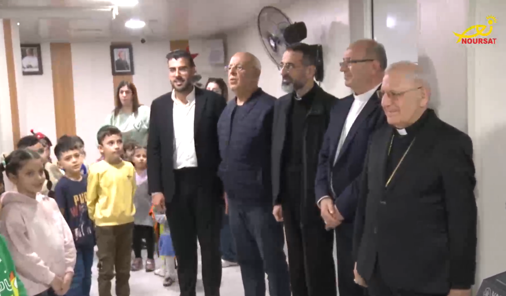 Video - His Beatitude Patriarch Cardinal Mar Louis Raphaël Sako on a Visit to the Saint Thomas the Apostle Center in Sed El Bauchrieh, Lebanon