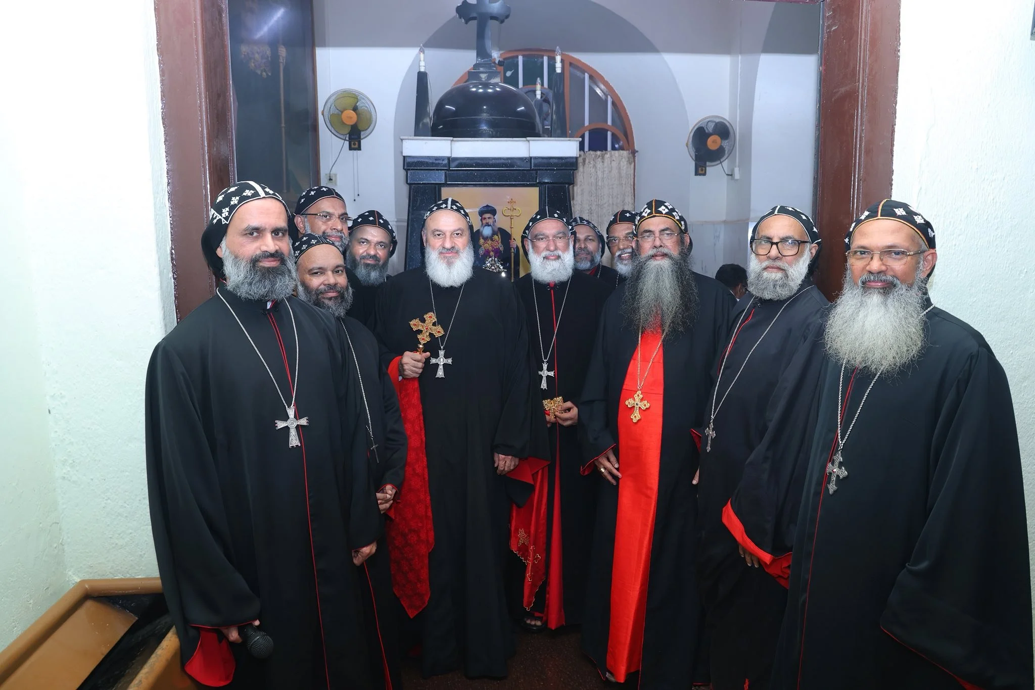His Holiness Patriarch Mor Ignatius Aphrem II Visits Mor Ignatius Elias III Dayro in Manjinikkara - Kerala