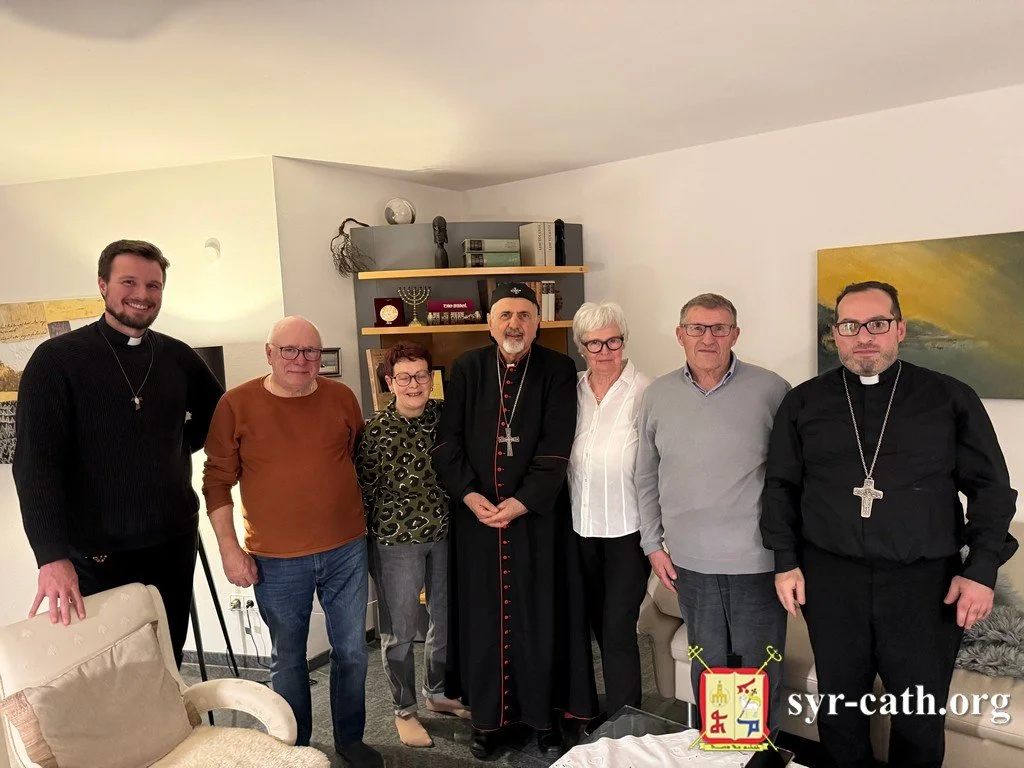 غبطة البطريرك مار اغناطيوس يوسف الثالث يونان يلتقي بأصدقاء من كهنة وعلمانيين ألمان في مدينة أوكسِنهاوزِن، ألمانيا