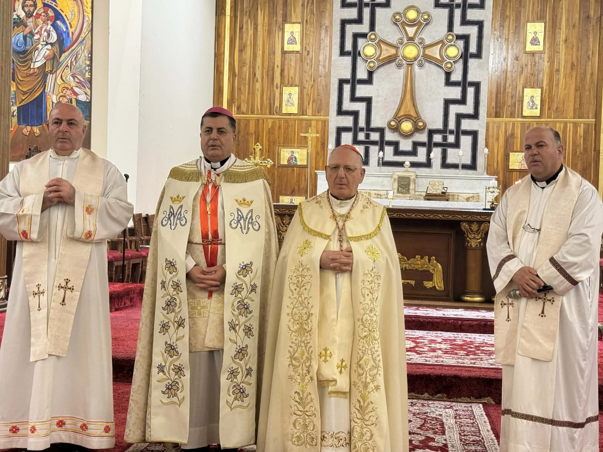 غبطة البطريرك الكاردينال لويس روفائيل ساكو يحتفل بعيد مار يوسف في كاتدرائية مار يوسف في الكرادة – بغداد