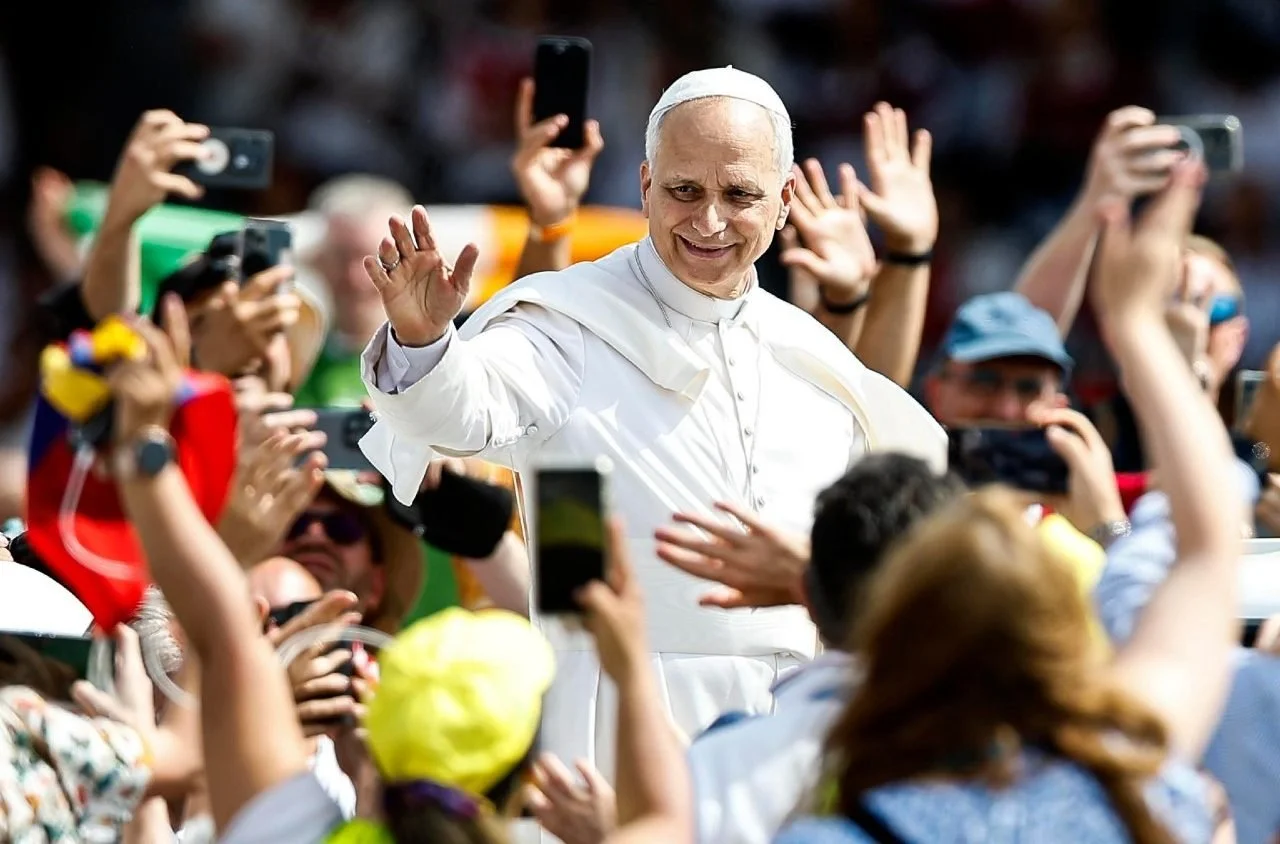 قداسة البابا لاوُن الرابع عشر يلتقي شباب روما في العاشر من شهر كانون الثاني/ يناير 2026