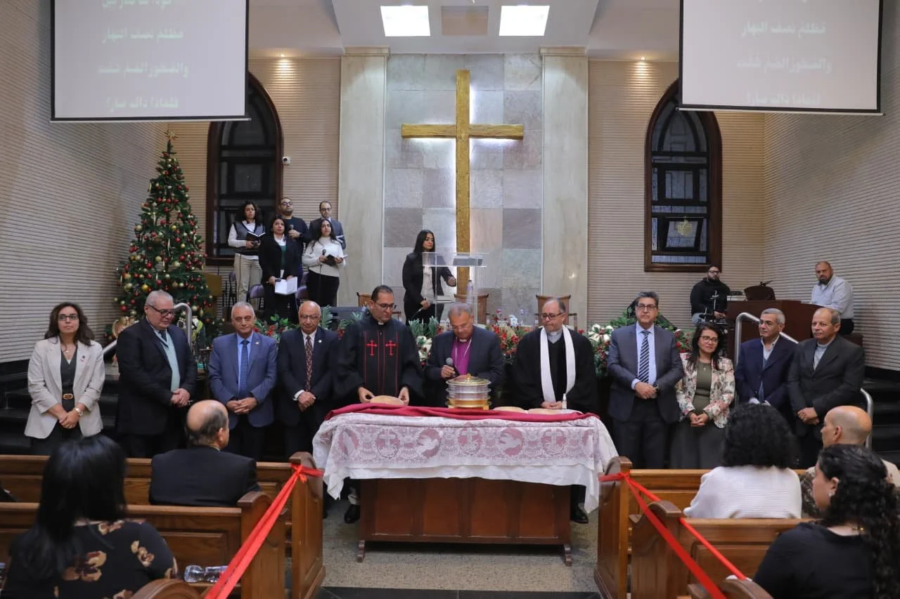 رئيس الطائفة الإنجيلية يشارك في اجتماع الأحد بسراي القبة 