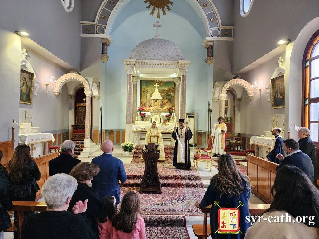 غبطة البطريرك مار اغناطيوس يوسف الثالث يونان يترأّس قداس الأحد الذي يلي عيد الميلاد المجيد