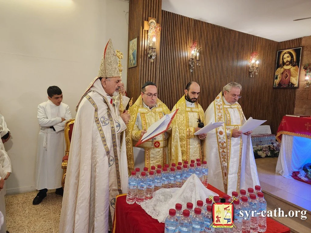 غبطة البطريرك مار اغناطيوس يوسف الثالث يونان يحتفل بقداس عيد الدنح (الغطاس) في كنيسة العائلة المقدسة، سدّ البوشرية – المتن، لبنان