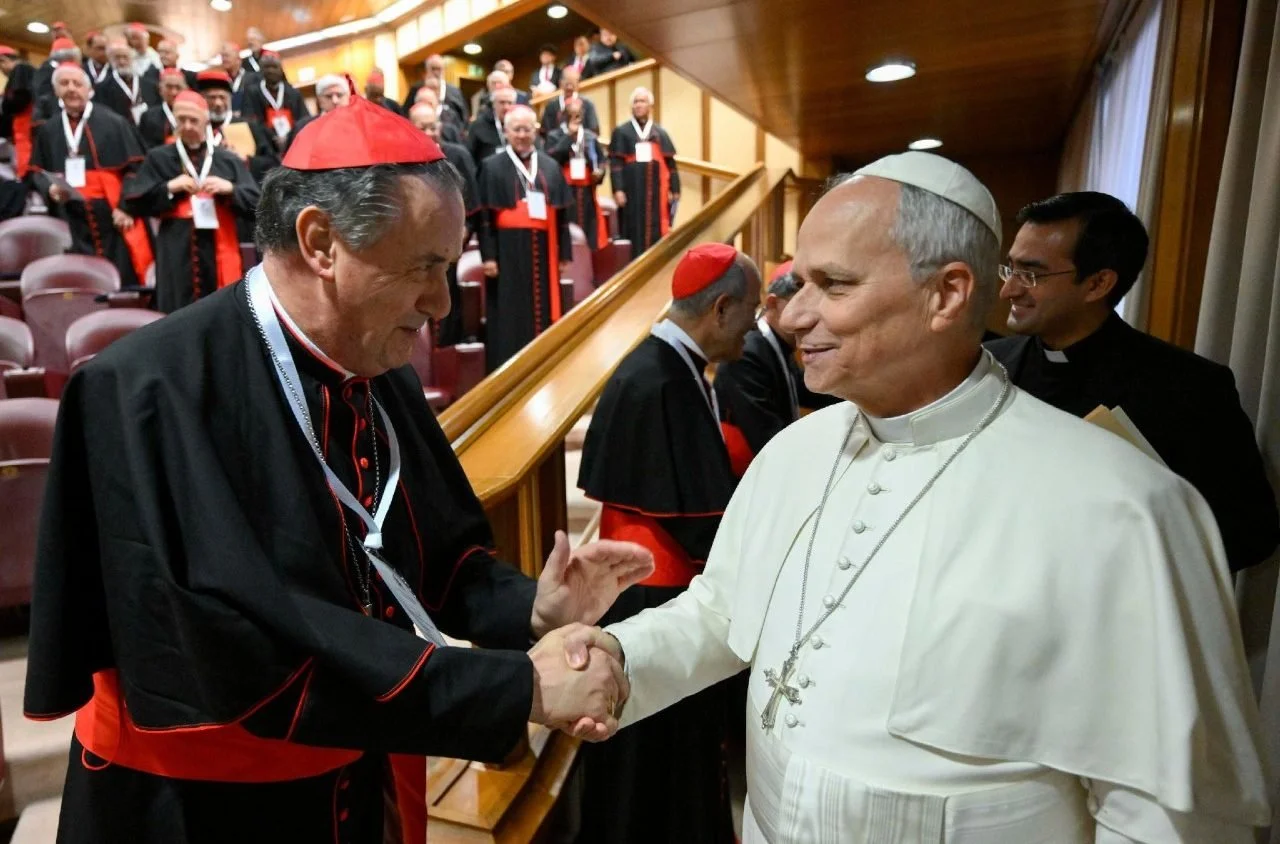 قداسة البابا لاون الرابع عشر يفتتح أعمال كونسيستوار الكرادلة في الفاتيكان