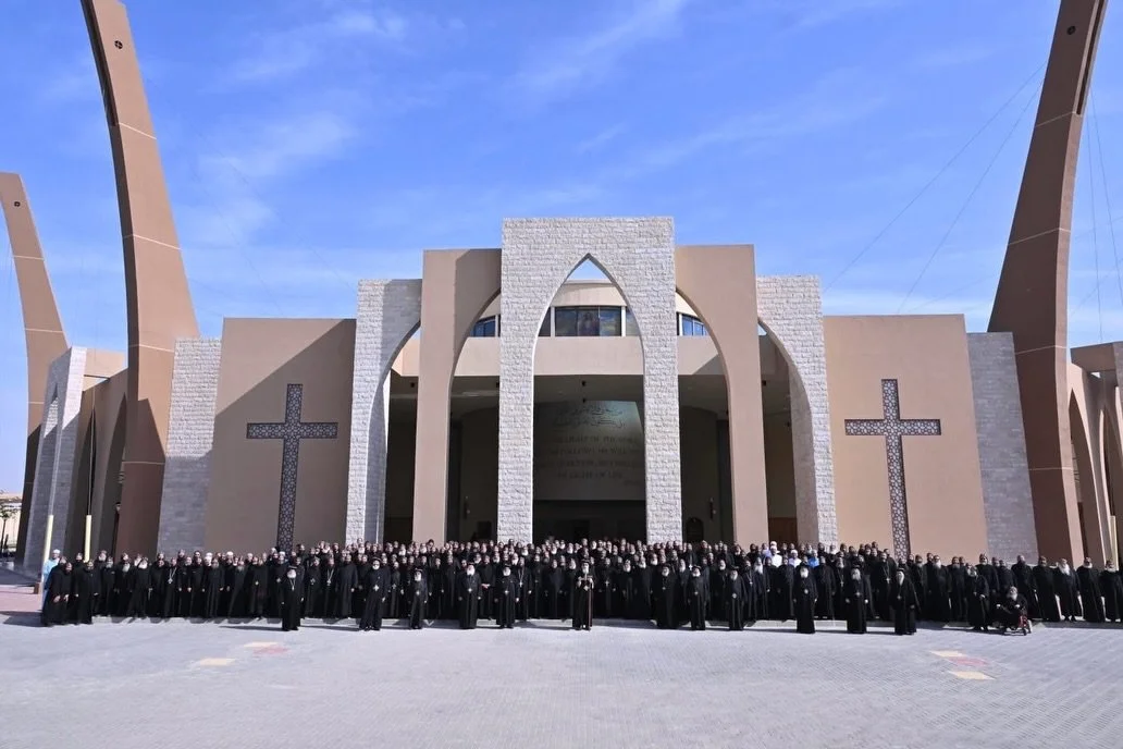 قداسة البابا تواضروس الثاني يلتقي رؤساء ومجامع رهبان عدد من أديرة الرهبان القبطية