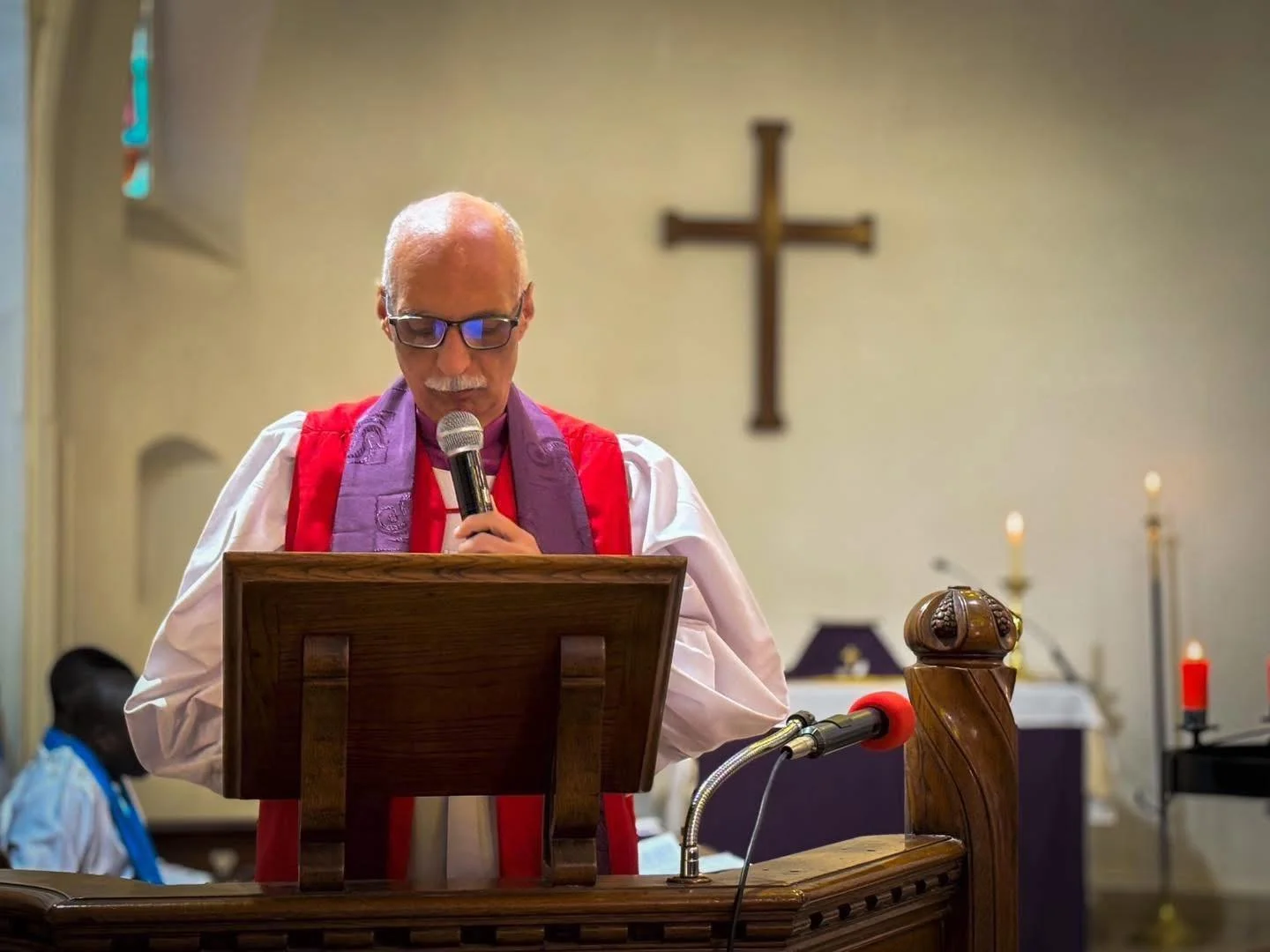 سيادة رئيس الأساقفة الدكتور سامي فوزي يترأّس صلاة عيد الميلاد في مركز الإصلاح والتأهيل