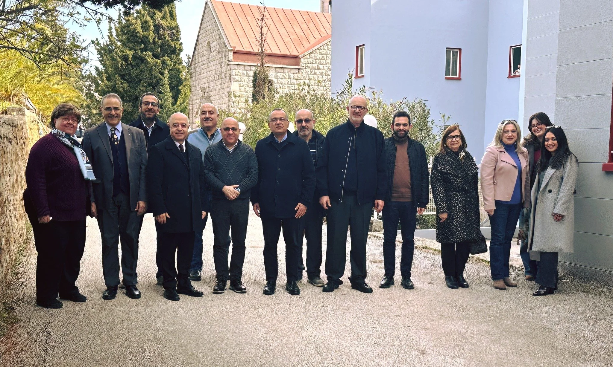 Reverend Dr. Paul Haidostian Visits the Armenian National Sanatorium of Azounieh in Lebanon on the Occasion of Christmas/ Epiphany