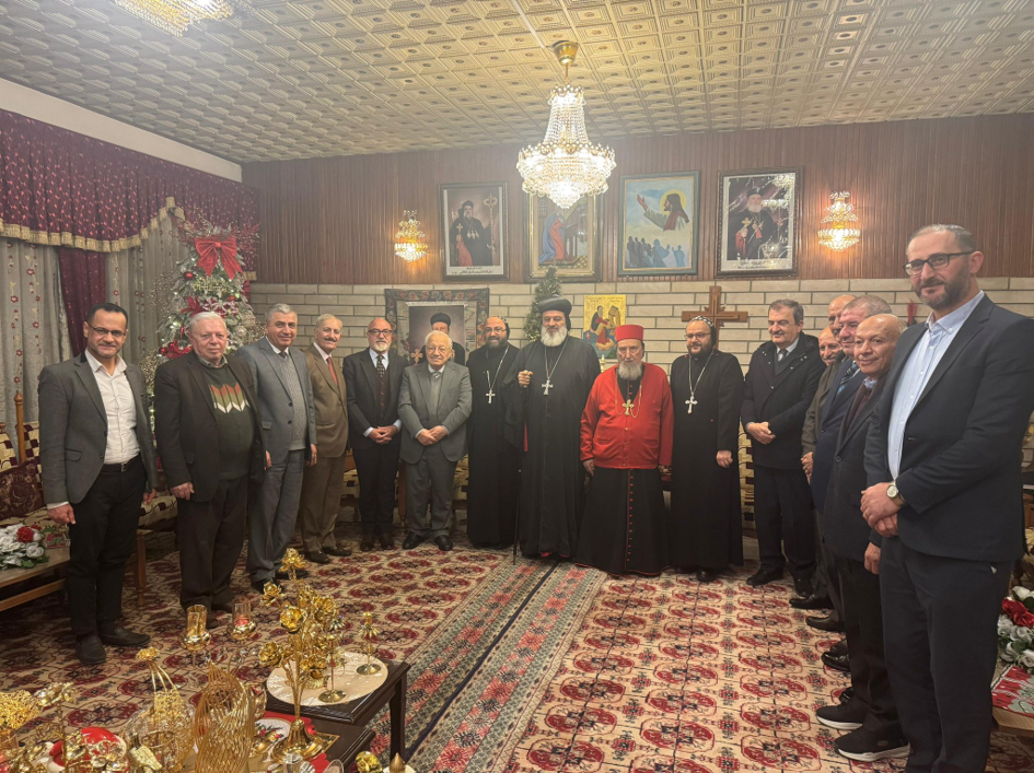 His Holiness Patriarch Mor Ignatius Aphrem II Meets the President and Members of the Advisory Committee of the Archdiocese of Baghdad and Basra