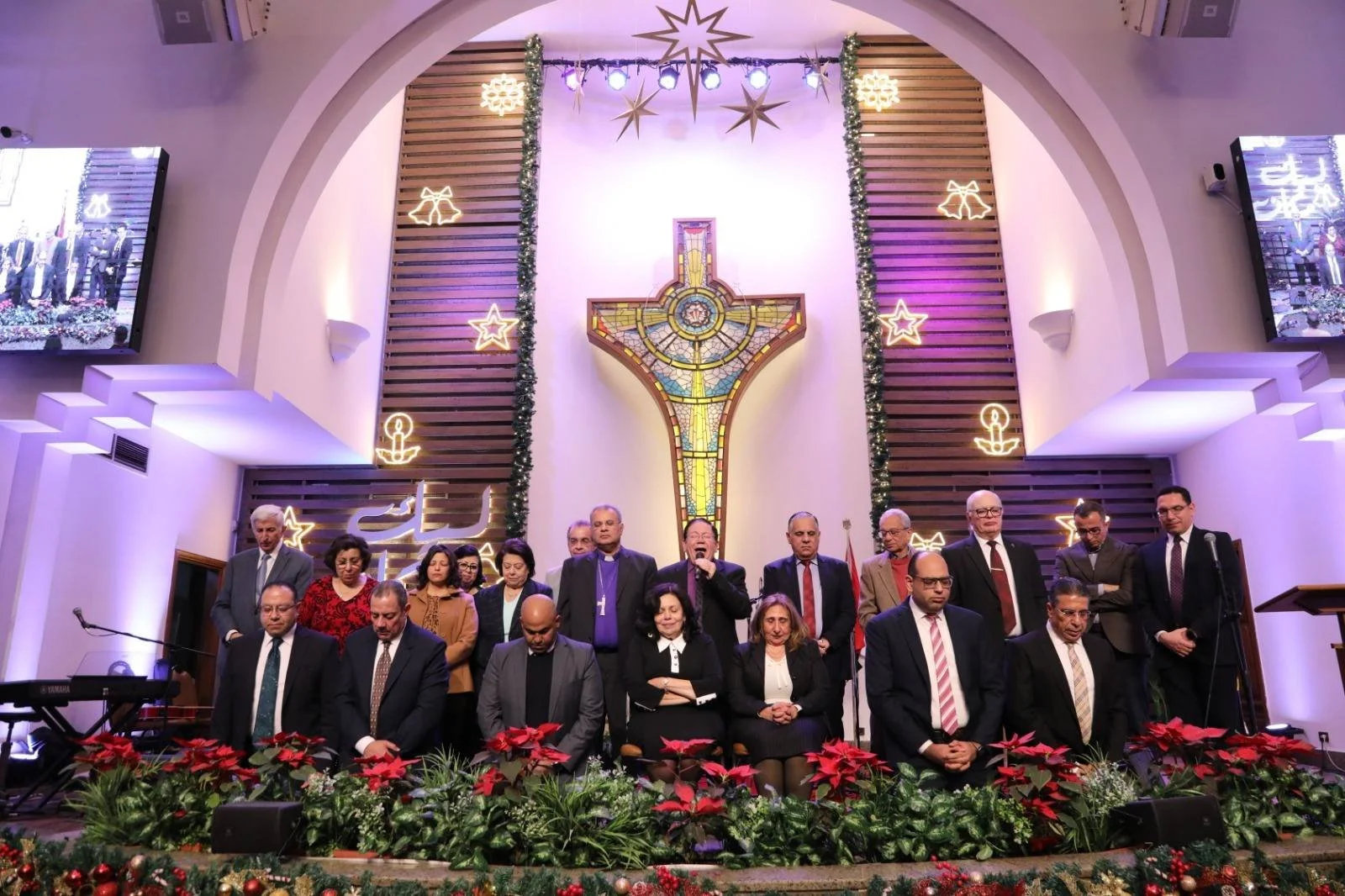 رئيس الطائفة الإنجيلية يشارك في احتفال الكنيسة الإنجيلية بمصر الجديدة برسامة شيوخ جدد