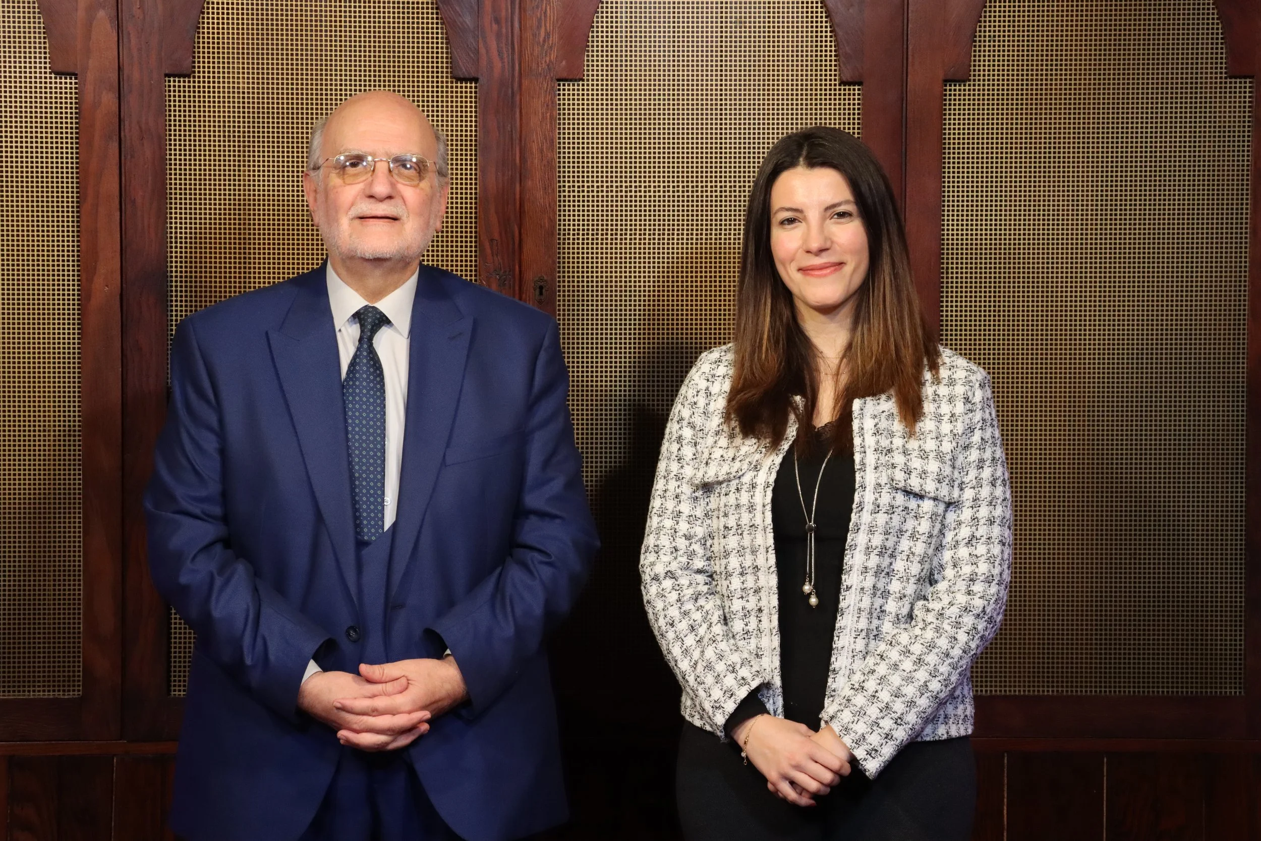 الأمين العام البروفسور ميشال عبس يستقبل